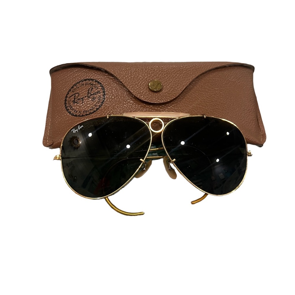Classic metals shooter Ray Bans by Bausch & Lomb